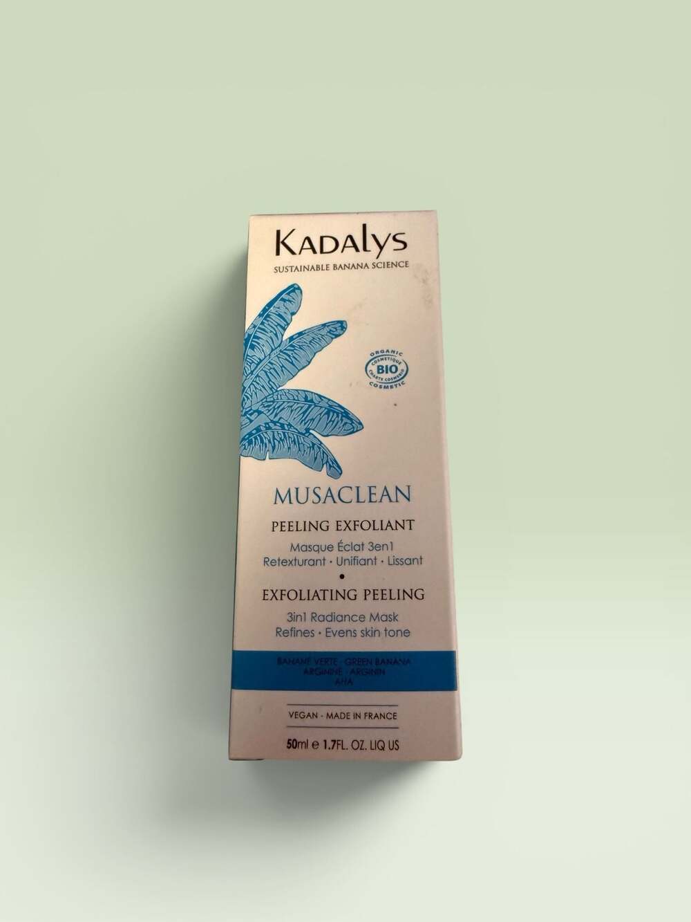 Kadalys Musaclean Peeling Exfoliant 3-in-1 Radiance Mask 50ml